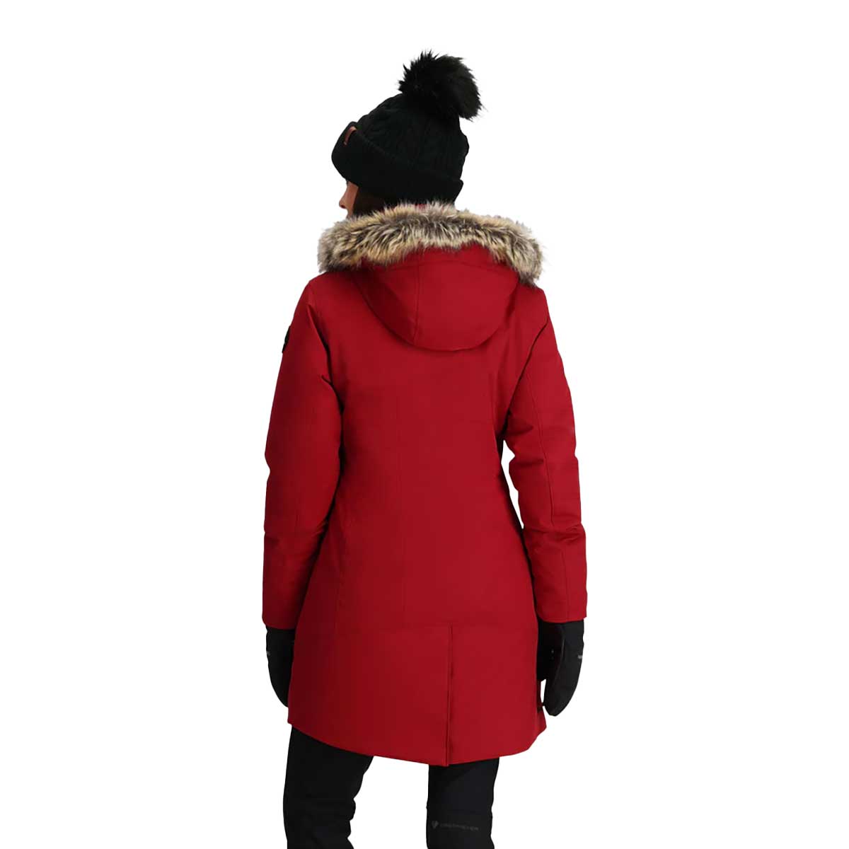 Obermeyer Sojourner Down Jacket Women's in Rustic Red